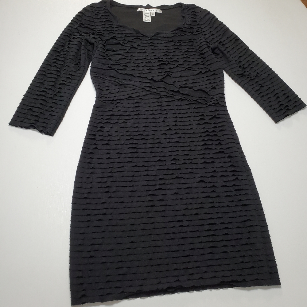 Max Studio little black dress size medium